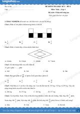 Đề kiểm tra học kì 2 Toán 4 Chân trời sáng tạo - Đề số 8